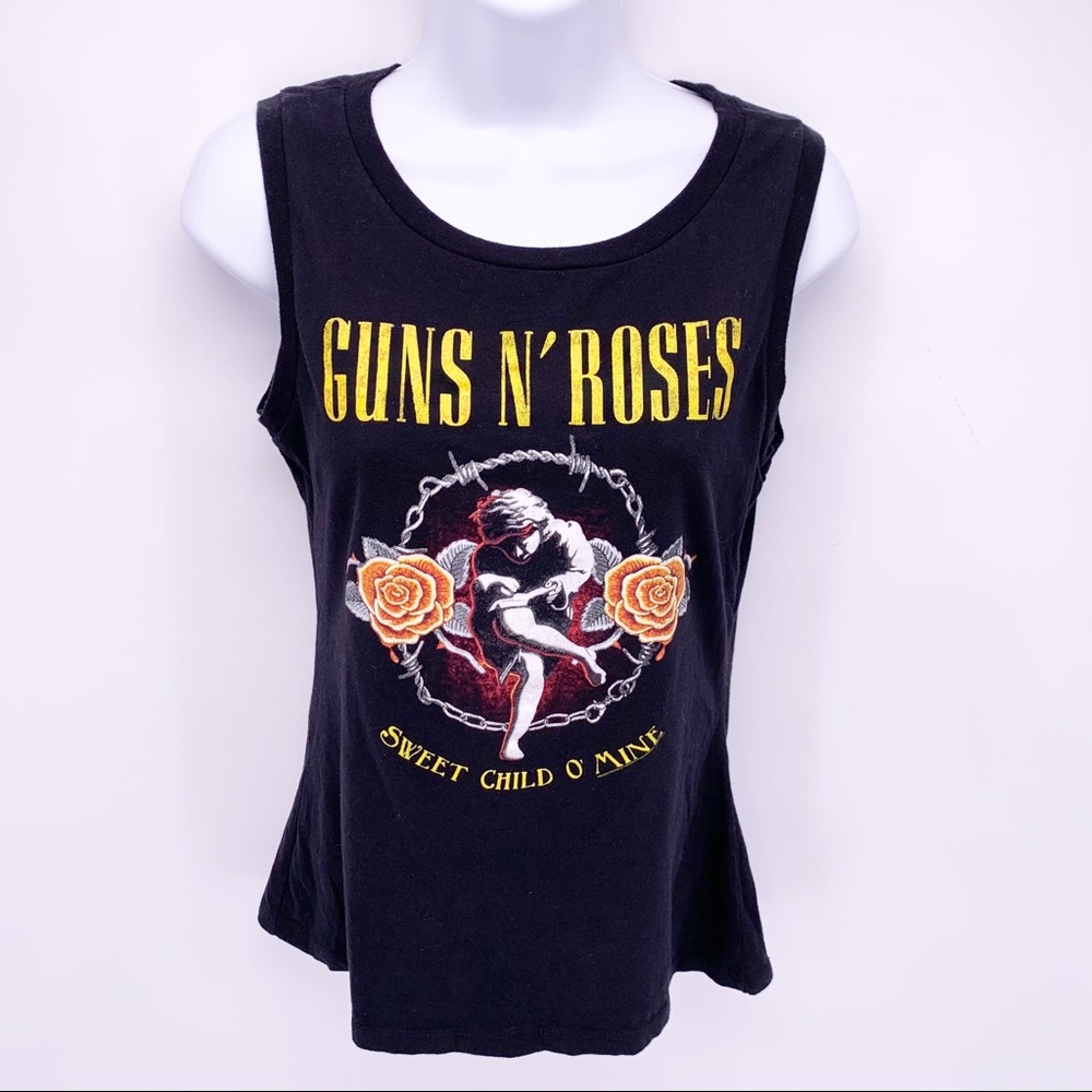 Bravado Guns N Roses Graphic Band Tee Tank Top